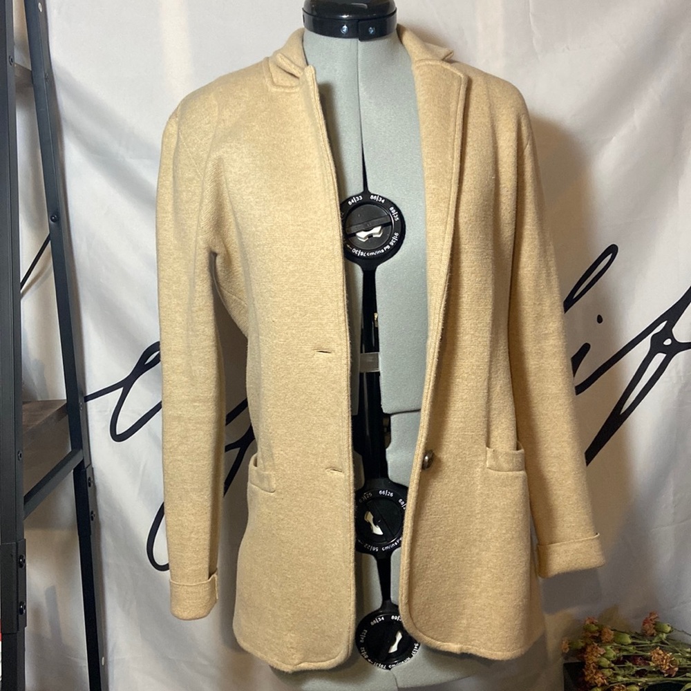 J Crew Sweater Blazer